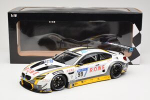 BMW M6 GT3 Rowe Racing #99 M. Basseng / M. Martin 24 Hours Nurburgring 2017 Minichamps 1:18 155172699 Druckguss — Bild 6 von 6