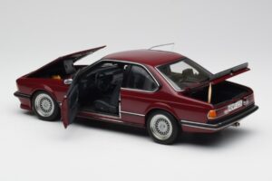 BMW M635 CSi E24 Karmin Rot AUTOart 1:18 70528 Druckguss — Bild 5 von 8