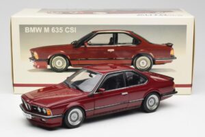 BMW M635 CSi E24 Karmin Rot AUTOart 1:18 70528 Druckguss — Bild 8 von 8