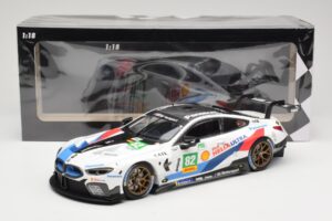 BMW M8 GTE Team Mtek #82 T. Blomqvist / A. Felix da Costa 6 Hours of Fuji 2018 Minichamps 1:18 155182982 Druckguss — Bild 6 von 6