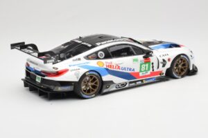 BMW M8 GTE #81 Team MTEK M. Tomczyk / N. Catsburg / N. Yelloly 24 Hours of Le Mans 2018 Minichamps 1:18 155182981 Druckguss — Bild 2 von 6