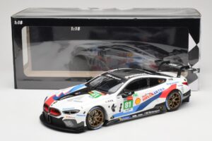 BMW M8 GTE #81 Team MTEK M. Tomczyk / N. Catsburg / N. Yelloly 24 Hours of Le Mans 2018 Minichamps 1:18 155182981 Druckguss — Bild 6 von 6