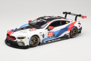 BMW M8 GTE Team RLL C. De Phillippi / B. Auberlen 2nd in Class 12 Hours of Sebring 2018 Minichamps 1:18 155182925 Druckguss
