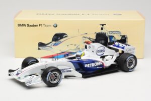 BMW Sauber F1.06 #16 N. Heidfeld Launch Version 2006 Minichamps 1:18 80430413183 Druckguss — Bild 6 von 6