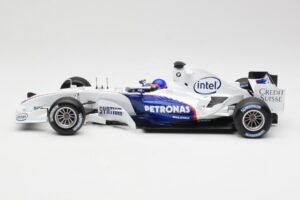 BMW Sauber F1.06 #17 J. Villeneuve Launch Version 2006 Minichamps 1:18 80430413184 Druckguss — Bild 3 von 6