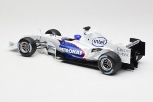 BMW Sauber F1.06 #17 J. Villeneuve Launch Version 2006 Minichamps 1:18 80430413184 Druckguss — Bild 5 von 6