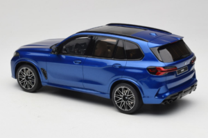 BMW X5 M F95 Competition Marina Bay Blue Metallic GT Spirit 1:18 GT967 Resin — Bild 5 von 6