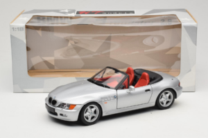 BMW Z3 Cabriolet Silber UT Models 1:18 20402 Druckguss — Bild 8 von 8