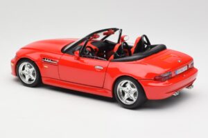 BMW Z3 E36/7 Roadster Rot Bburago 1:18 3349 Druckguss — Bild 7 von 8