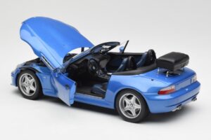 BMW Z3 M Roadster Mit Gepäckträger Blau Metallic UT Models 1:18 20416 Druckguss — Bild 5 von 8