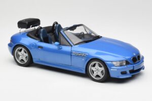 BMW Z3 M Roadster Mit Gepäckträger Blau Metallic UT Models 1:18 20416 Druckguss — Bild 6 von 8