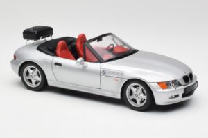 BMW Z3 Roadster Mit Gepäckträger Silber UT Models 1:18 20407 Druckguss — Bild 6 von 8