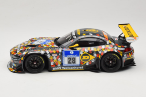 BMW Z4 GT3 #28 Team Walkenhorst J. Stuck / Sandritter ADAC 24 Hours Nurburgring 2014 Minichamps 1:18 151142328 Druckguss — Bild 3 von 6