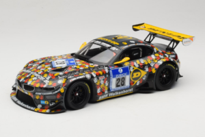 BMW Z4 GT3 #28 Team Walkenhorst J. Stuck / Sandritter ADAC 24 Hours Nurburgring 2014 Minichamps 1:18 151142328 Druckguss