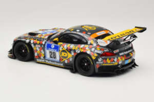BMW Z4 GT3 #28 Team Walkenhorst J. Stuck / Sandritter ADAC 24 Hours Nurburgring 2014 Minichamps 1:18 151142328 Druckguss — Bild 5 von 6