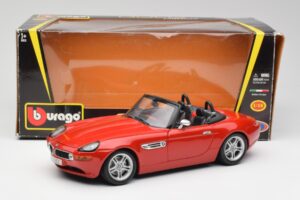 BMW Z8 E52 Rot Metallic Bburago 1:18 18-12032 Druckguss — Bild 8 von 8