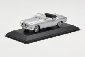 Borgward Isabella Cabriolet Silber Minichamps 1:43 400096030 Druckguss — Bild 2 von 4