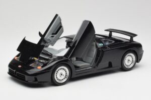 Bugatti EB110 Schwarz Bburago 1:18 3055 Druckguss — Bild 2 von 8