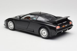 Bugatti EB110 Schwarz Bburago 1:18 3055 Druckguss — Bild 7 von 8