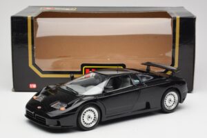 Bugatti EB110 Schwarz Bburago 1:18 3055 Druckguss — Bild 8 von 8