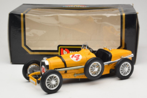 Bugatti Type 59 #14 Grand Prix Orange Bburago 1:18 3012 Druckguss — Bild 6 von 6