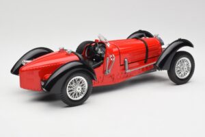 Bugatti Type 55 Rot Bburago 1:18 3009 Druckguss — Bild 2 von 6