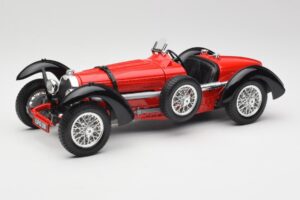 Bugatti Type 55 Rot Bburago 1:18 3009 Druckguss
