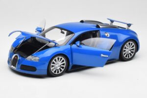 Bugatti Veyron Hellblau Dunkelblau Minichamps 1:18 100110821 Druckguss — Bild 2 von 8