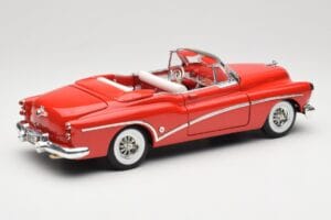 Buick Skylark Cabriolet Rot Motormax 1:18 73129 Druckguss — Bild 3 von 8