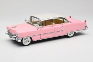 Cadillac Fleetwood Elvis Presley Rosa MRC 1:18 LIC1000 Druckguss