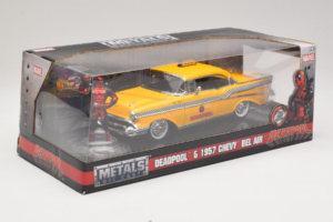Chevrolet Bel Air Taxi Deadpool Metals Diecast 1:24 30290 Druckguss — Bild 2 von 3