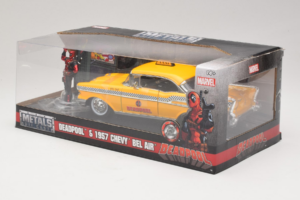 Chevrolet Bel Air Taxi Deadpool Metals Diecast 1:24 30290 Druckguss — Bild 3 von 3
