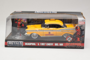 Chevrolet Bel Air Taxi Deadpool Metals Diecast 1:24 30290 Druckguss