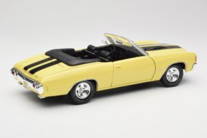 Chevrolet Chevelle SS 454 Gelb Maisto 1:18 531890 Druckguss — Bild 3 von 8