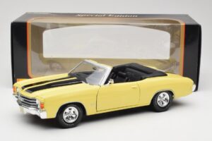 Chevrolet Chevelle SS 454 Gelb Maisto 1:18 531890 Druckguss — Bild 8 von 8