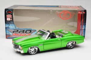 Chevrolet Chevelle SS Cabriolet Grün Maisto 1:18 31099 Druckguss — Bild 8 von 8