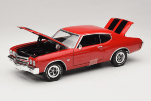 Chevrolet Chevelle SS Rot Jack Reacher Auto World 1:18 AWSS109/06 Druckguss — Bild 2 von 8