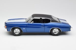 Chevrolet Chevelle SS 454 Blau Maisto 1:18 531886 Druckguss — Bild 4 von 8