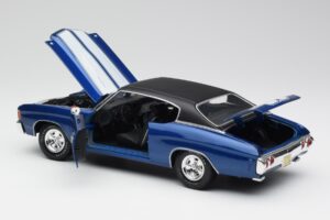 Chevrolet Chevelle SS 454 Blau Maisto 1:18 531886 Druckguss — Bild 5 von 8