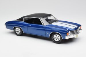 Chevrolet Chevelle SS 454 Blau Maisto 1:18 531886 Druckguss — Bild 6 von 8
