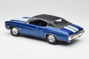 Chevrolet Chevelle SS 454 Blau Maisto 1:18 531886 Druckguss — Bild 7 von 8