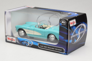 Chevrolet Corvette C1 Mintgrün Maisto 1:24 31275 Druckguss — Bild 3 von 3