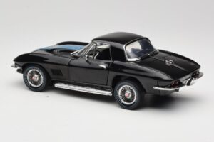 Chevrolet Corvette C2 Schwarz American Muscle 1:18 AMM1099/06 Druckguss — Bild 7 von 8