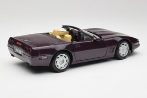 Chevrolet Corvette C4 LT4 Cabriolet Lila Metallic Maisto 1:18 50277 Druckguss — Bild 3 von 8