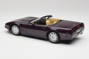 Chevrolet Corvette C4 LT4 Cabriolet Lila Metallic Maisto 1:18 50277 Druckguss — Bild 7 von 8