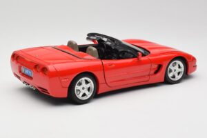 Chevrolet Corvette C5 Cabriolet Rot Bburago 1:18 3076 Druckguss — Bild 3 von 8