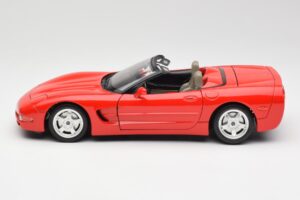 Chevrolet Corvette C5 Cabriolet Rot Bburago 1:18 3076 Druckguss — Bild 4 von 8