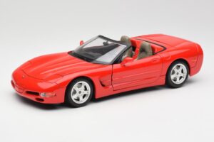 Chevrolet Corvette C5 Cabriolet Rot Bburago 1:18 3076 Druckguss