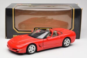 Chevrolet Corvette C5 Cabriolet Rot Bburago 1:18 3076 Druckguss — Bild 8 von 8