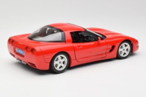 Chevrolet Corvette C5 Rot Bburago 1:18 3066 Druckguss — Bild 3 von 8